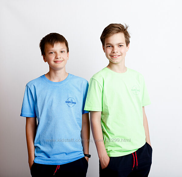 Модные стильные футболки для мальчиков Fred Mello 8,12,14,16 лет 