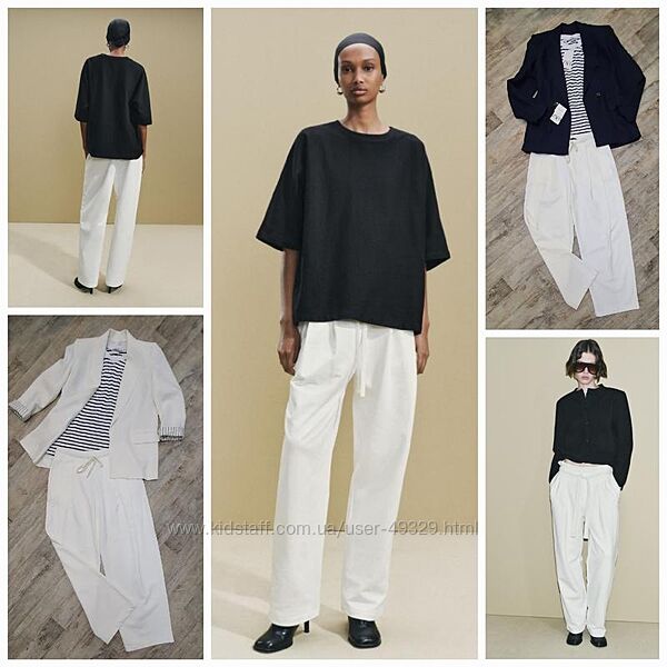 Стильні, трендові брюки джогери Zara. 100 бавовна. New