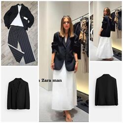 Супер стильний піджак, блейзер Zara зі 100 льону. Шикарна якість. New 