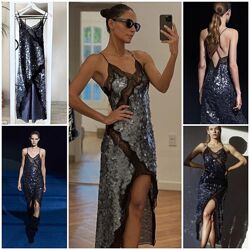 Неймовірна сукня Zara з преміальної колекції. плаття-комбінація. Скарб 