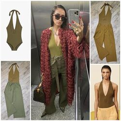 Круте нове боді Zara з подіумної колекції srpls. Трендовий колір і якість.