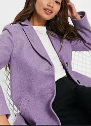 Шикарний вовняний бузковий жакет німецького преміум бренду Laura Lebek.