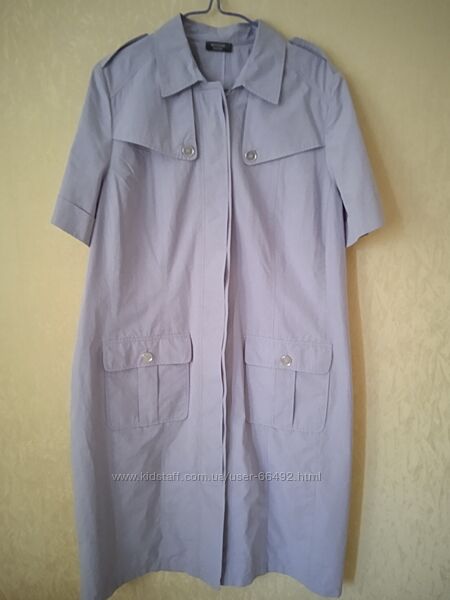 Сафарі стиль. Бавовняна бузкова сукня преміум бренду Basler