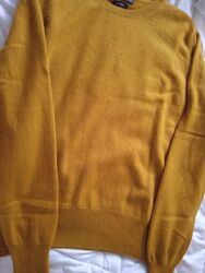 Кашеміровий гірчичний светр преміум бренду Autograph
