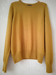 Кашеміровий гірчичний светр преміум бренду Autograph