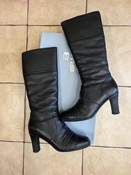 Чоботи зимові жіночі Braska. Натуральне хутро, шкіра 