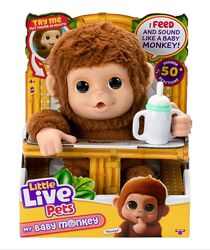 Інтерактивна іграшка Little Live Pets My Baby Monkey Adorable pet Monkey.