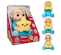Інтерактивна лялька CoComelon Peek-A-Boo JJ 10 Feature Plush.