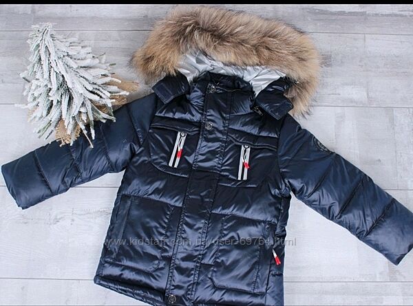 Зимова  куртка на хлопців, фабричний Китай, Р.86-110