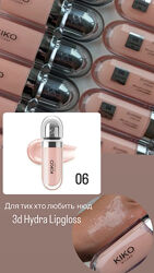 3D Hydra lipgloss  от Kiko Milano, Италия