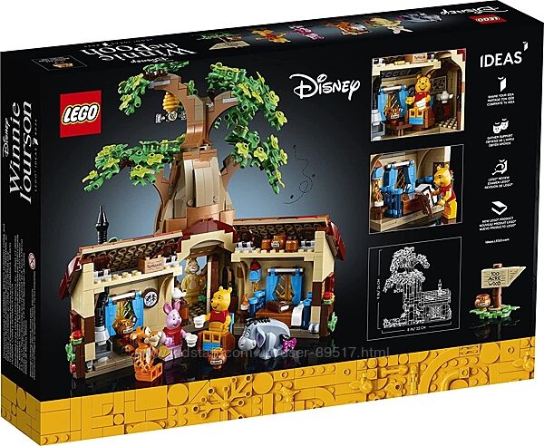 Конструктор LEGO Ideas Disney Винни-Пух 21326
