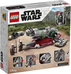 Lego Star Wars Звездолет Бобы Фетта 75312