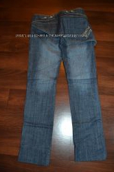 качественные джинсы с поясом-юбка р. М