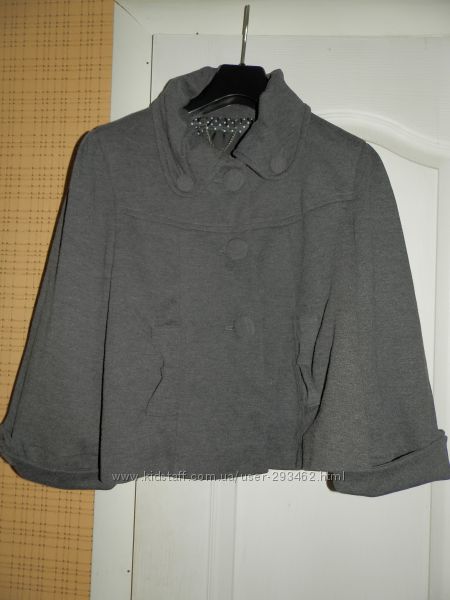 Стильная куртка-пиджак трикотажная Amisu р. 40  L 