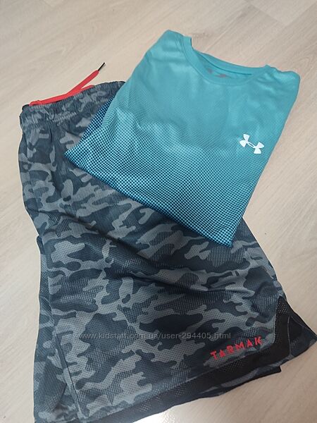 Футболка Under armour  та баскетбольні шорти Tarmak 