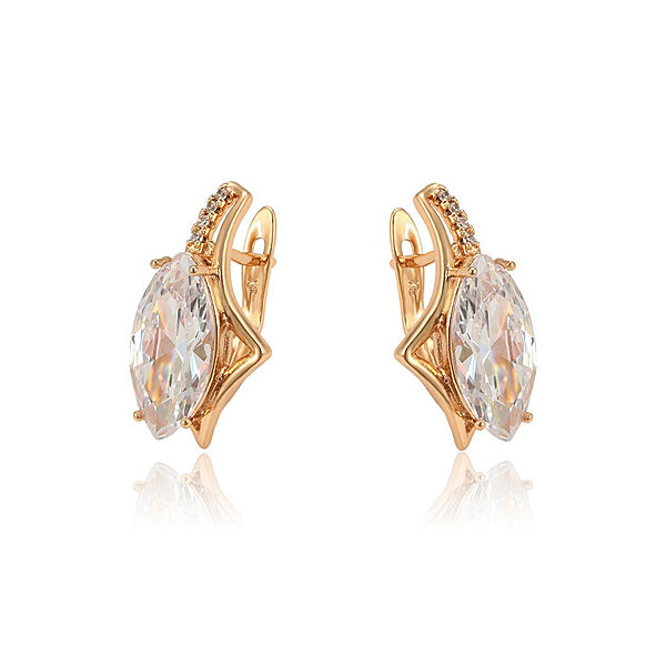 Сережки ХР Gold filled 18k