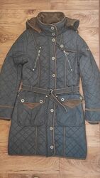 Стеганная куртка-пальто