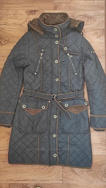 Стеганная куртка-пальто