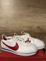 Nike Cortez white - red, кортези