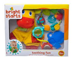 Fisher Pricе, Bright Starts - погремушки, развивающие игрушки для малышей 