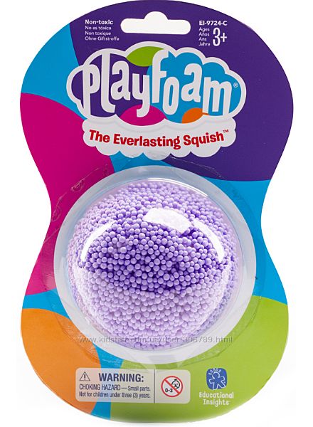Playfoam Шариковый пластилин классический фиолетовый classic
