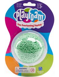 Playfoam Шариковый пластилин классический зеленый classic