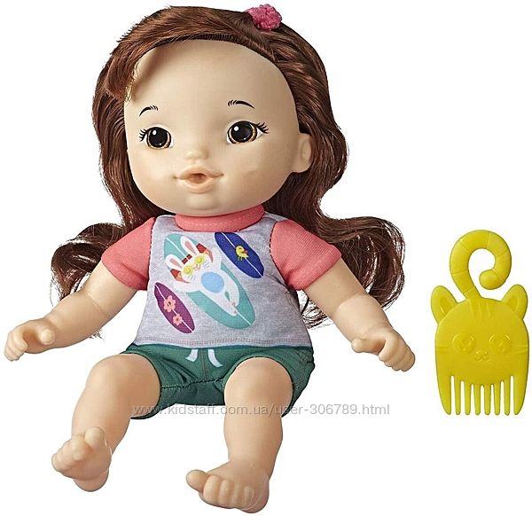 Hasbro кукла Мая baby alive littles squad Maya doll