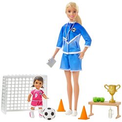 Barbie Барби Футбольный тренер GLM47 soccer coach