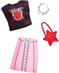 Barbie Набор одежды для барби FXJ05 outfit fashion pack
