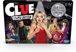 Настольная игра Клуедо Clue Liars edition board game Hasbro язык англ