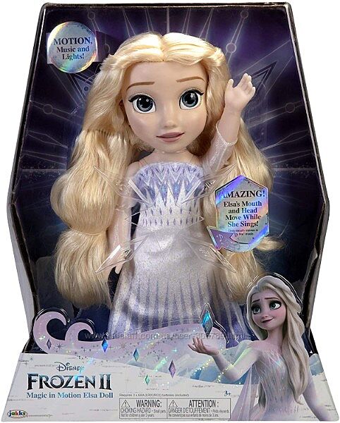 Frozen watch magic in motion Эльза шевелит губами feature Elsa doll Disney 