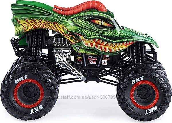Hot Wheels Monster Jam Внедорожник джип дракон 1к24 scale dragon monster tr