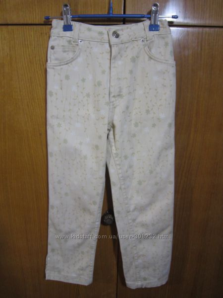 Нежные джинсовые брючки на лето