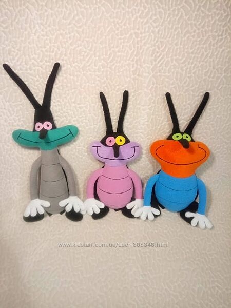 Кукарачи - тараканы из мультфильма Огги и кукарачи