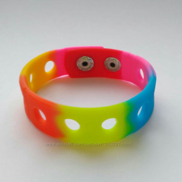 Браслети Браслеты Wristband для Jibbitz Джибитс 17 видів у 2-х розмірах