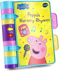 Інтерактивна розвиваюча книжка VTech Peppa Pig Peppas Nursery Rhymes Свинка