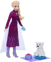 Лялька Ельза з ведмедиком Mattel Disney Frozen Elsa Fashion Doll & Bear Cub