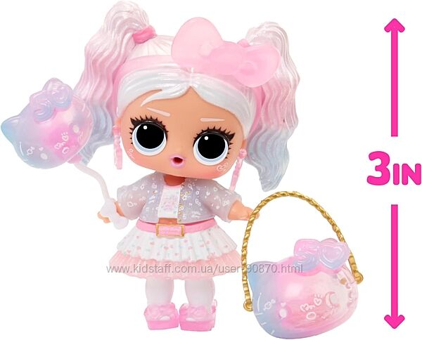 Куля лол Хеллоу Кітті LOL Surprise Tots Miss Pearly Doll with 7 Surprises 