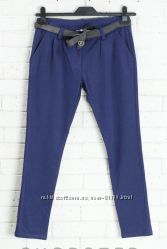 Синие трикотажные брюки Primigi р. 140