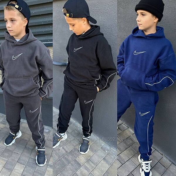 Флісовий костюм для хлопчика 134-164 розміри , реал фото 