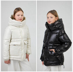 Куртка демісезонна для дівчинки 128-152 розміру, ошатна моделька