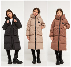 Зимове пальто куртка для дівчинки 134-152 розміри. Якість супер  