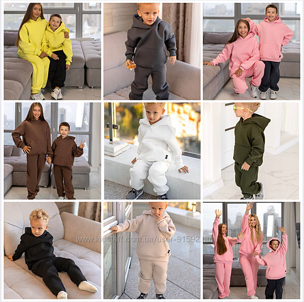 Дитячий теплий костюм від 74 до 158 розміру, якість шикарна 