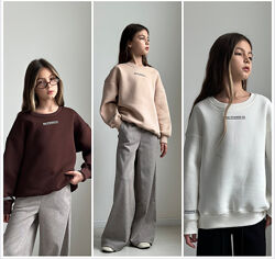 Світшот на флісі 134-164 розміри люкс якість