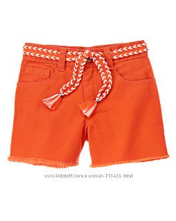 Оранжевые шорты Gymboree на 3 года рост 92-110см.