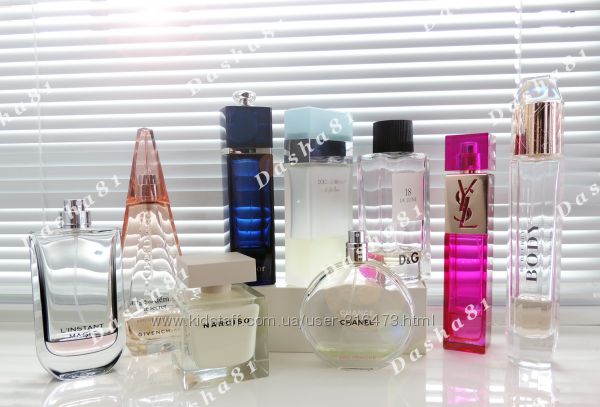 Продажа парфюмов в родных флакончиках