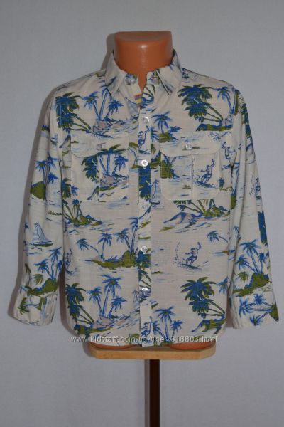 Рубашки  Next и Palm Spring 4 - 5 лет, 104 - 110 см. 