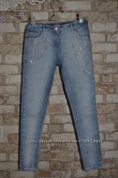  Джинсы F&F 9 лет, 134 - 140 см. 