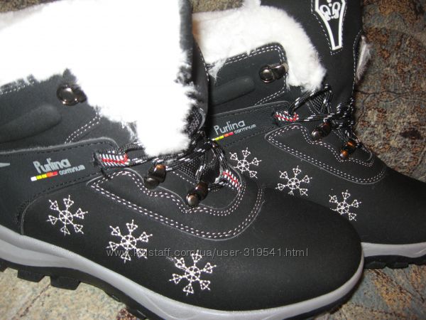 Женские зимние ботинки фирмы Purlina в наличии 