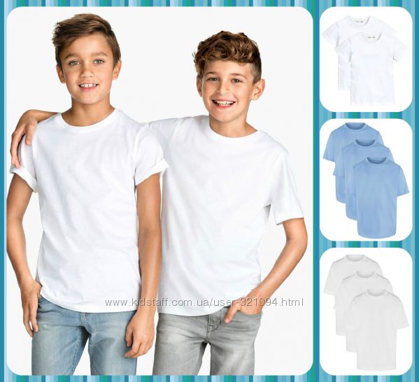 Новые футболки MATALAN, H&M, MOTHERCARE от 3 до 13 лет